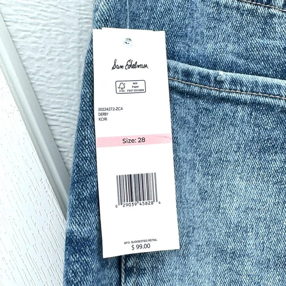 Sam Edelman Kori High Rise Denim Skirt - Picture 3 of 3